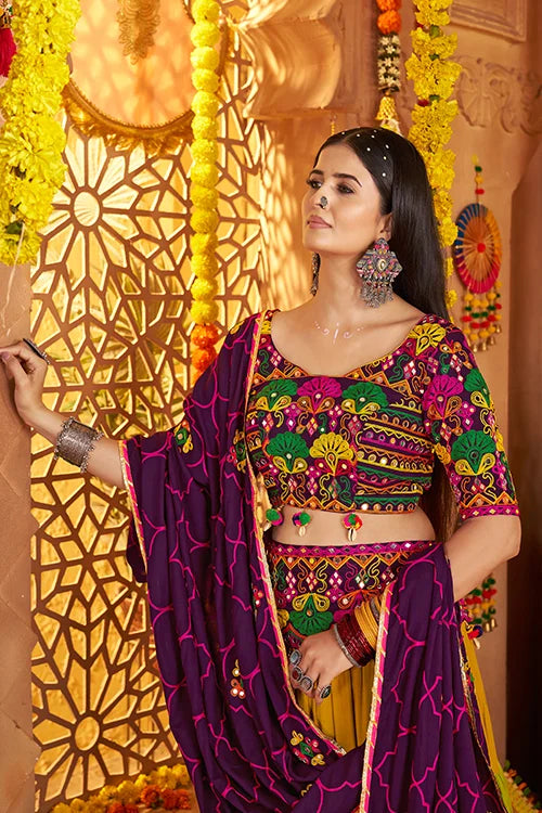 Garba Special Multi Color Navratri Chaniya Choli Collection