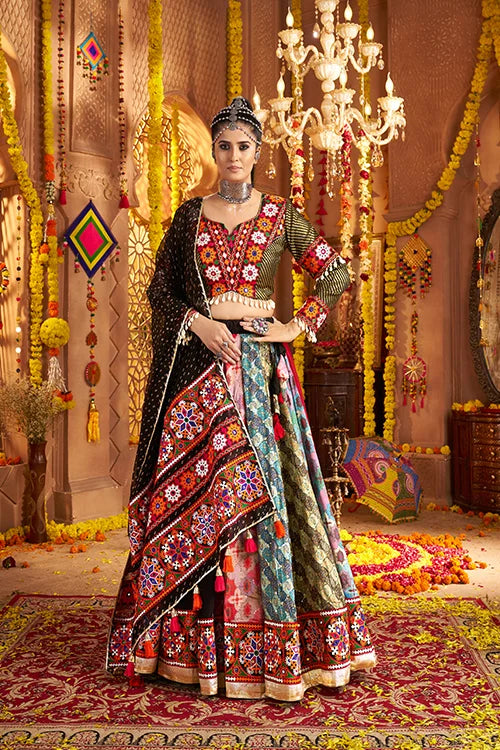 Black Traditional Navratri Chaniya Choli Collection