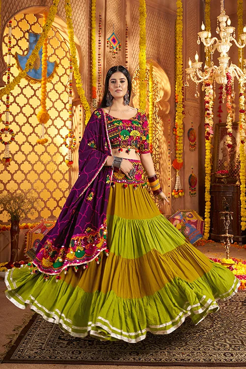 Garba Special Multi Color Navratri Chaniya Choli Collection