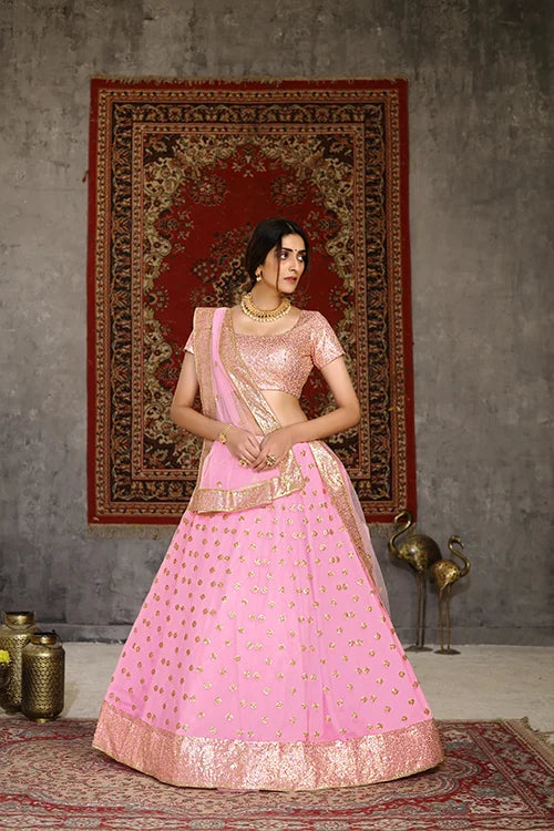 Designer Wedding Lehenga Choli With Dupatta At MD Lifestyle