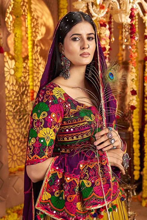 Garba Special Multi Color Navratri Chaniya Choli Collection