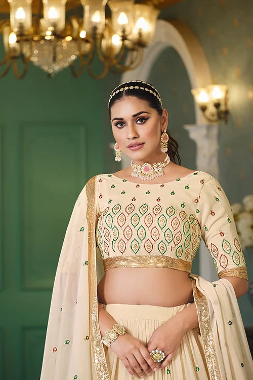 Bridal Wedding Lehenga Choli With Dupatta At MD Lifestyle