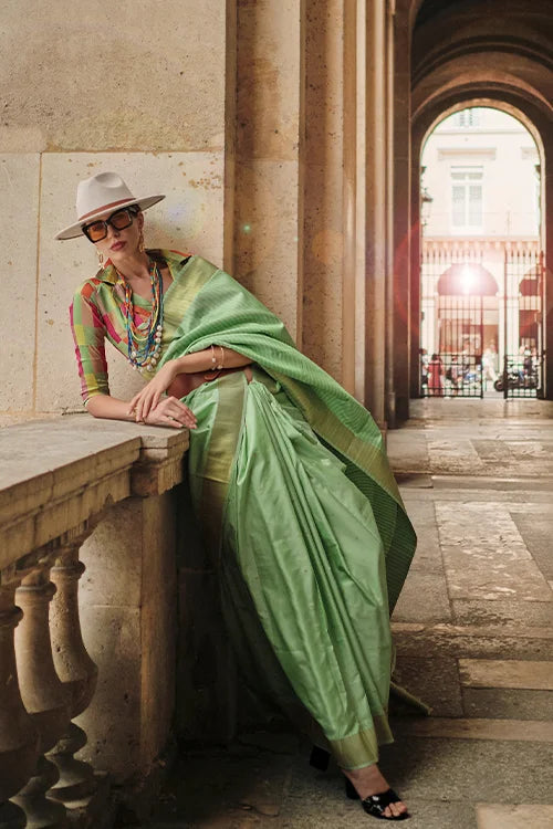 Indian Wedding Collection For Women Wear Saree With Unstitched Blouse