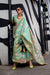 Indian Banarai Silk Zari Kashmiri Weaving Handlom Saree With Unstitched Blouse Piece