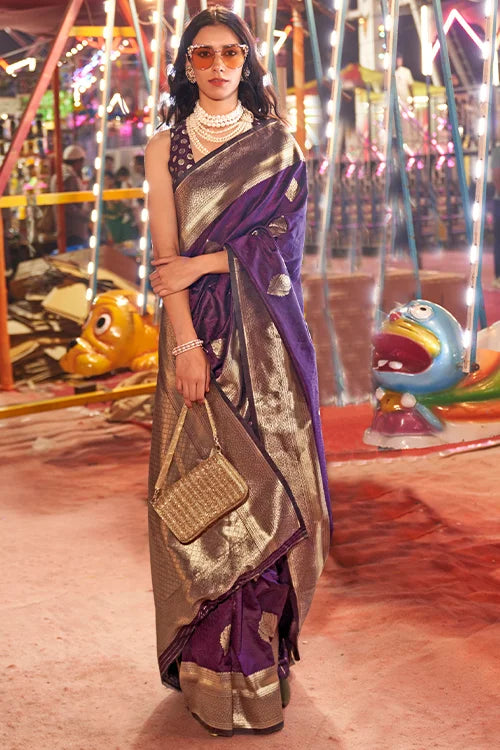 Latest Collection In Indian Wear Saree With Unstitched Blouase Piece At Shubhkala Fashion