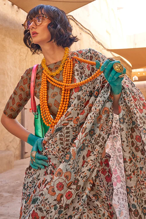 Designer Collection For Women Saree With Blouse At Shubhkala Fashion