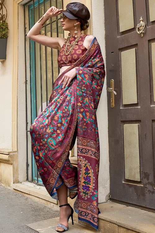 Summer Collection In Woven Wear Saree With Blouse Piece At Shubhkala
