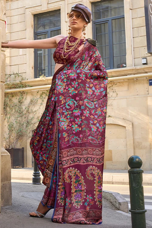 Summer Collection In Woven Wear Saree With Blouse Piece At Shubhkala