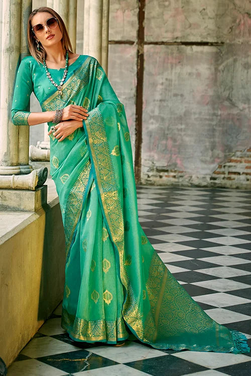 Designer Wedding Saree Collection For Beautiful Woven At Shubhkala Fashion