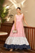 Multi Color Georgette Metalic Foil Work Beautiful Anarkali Long Gown