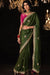 Designer Wedding Collection For Beautiful Woven Saree With Blouse