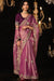 Latest Wedding Colelction For Woven Wear Saree With Designer Blouse
