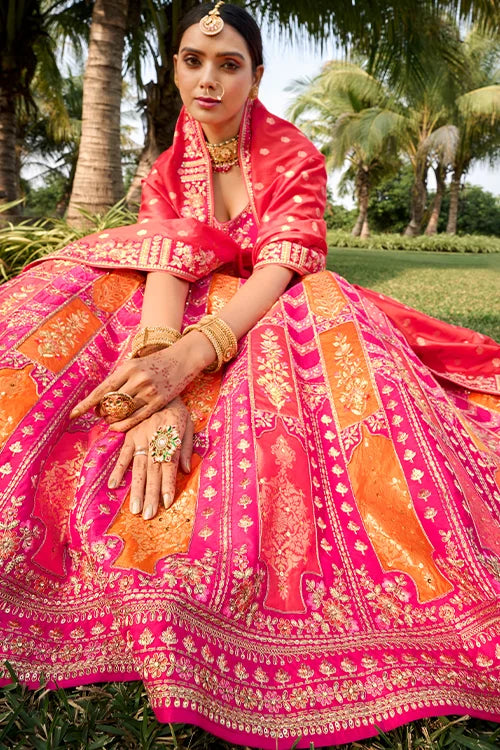 Bridal Wear Heavy Designer Chaniya Choli With Dupatta At Shubhkala Fashion