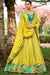 Superlative Yellow Rasham A Line Lehenga Choli With Dupatta At Shubhkala Fashion