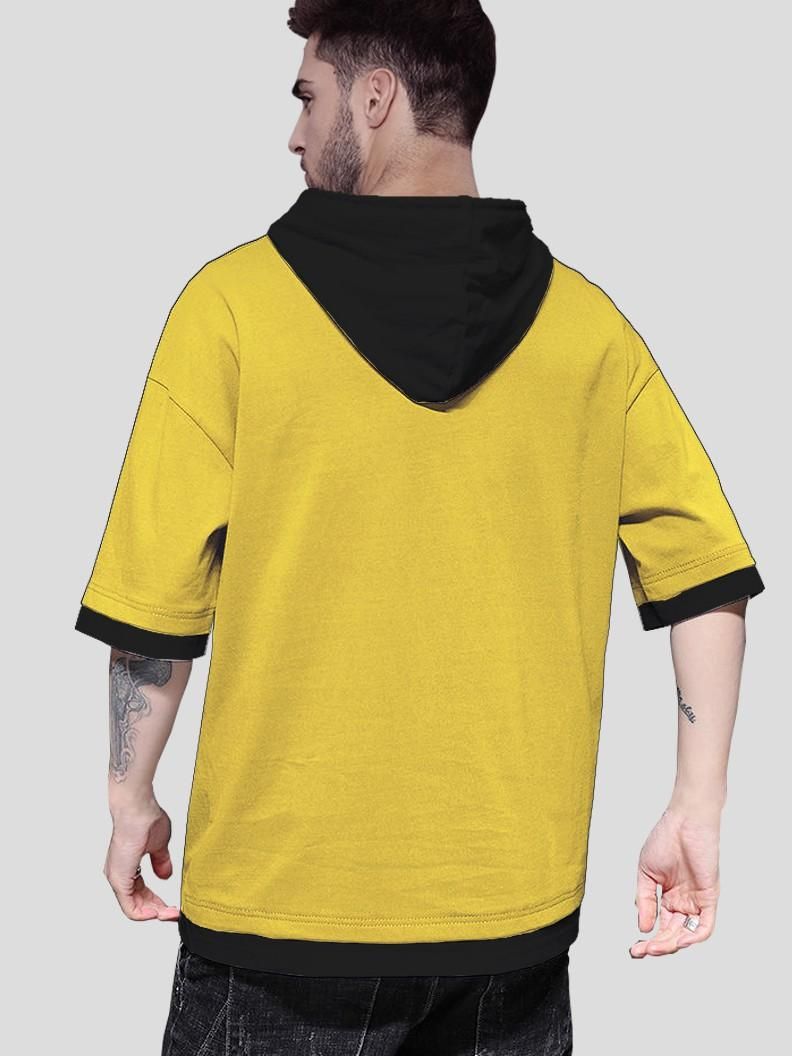 Men's Casual Hooded T-shirt