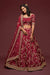 Art Silk Thread Embroidery Lehenga Choli with Dupatta