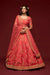 Art Silk Thread Zari Embroidery Lehenga Choli Set