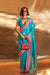 Banarasi Satin Silk Saree with Zari Weaving Border