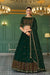 Exclusive Green Color Thread With Sequins Embroidered Work Lehenga Choli