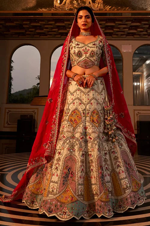 Bridal Wedding Lehenga Choli With Dupatta at Shubhkala