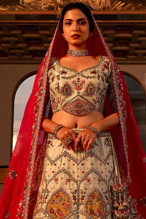 Bridal Wedding Lehenga Choli With Dupatta at Shubhkala