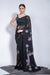 Black Heavy Georgette Bollywood Saree with Sequin Work