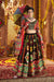 Navratri Special Black Cotton Ghagra Choli for Girls