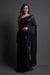 Bollywood Designer Black Georgette Silk Saree Online