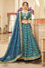 Blue Sequins Embroidery Buy Indian Lehenga Choli Collection