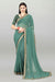 Green Bandhani Georgette Saree with Embroidered Blouse Piece
