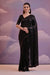 Wine-Black Bollywood Designer Saree for Events