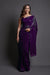 Wine Color Bollywood Designer Saree for Women