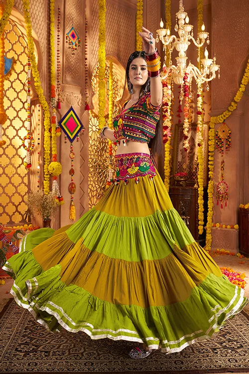Garba Special Multi Color Navratri Chaniya Choli Collection