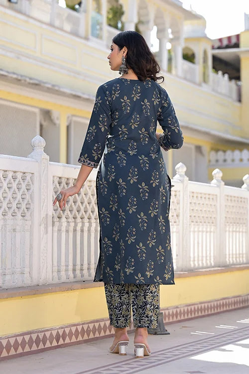 Comfortable Rayon Kurti Bottom with Dupatta Set