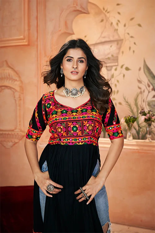 Stylish Fancy Wear Embroidery Work And Print Collection