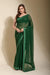 Beautiful Embroidered Green Georgette Saree Online