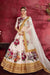Collection For Women Floral Print Heavy Lehenga Choli Off- White Colour