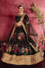 Collection For Women Floral Printed Lehenga Choli Black Colour