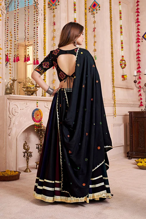 Elegant Multi Color Chaniya Choli for Navratri & Festive Nights