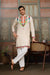 Cream Embroidered Festival Wear Kurta for Men