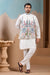Royal Trendy White Koti Kurta Set for Men’s Wear Collection