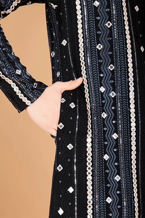 Exclusive Full Heavy Embroidered Wedding Special Mens Kurta