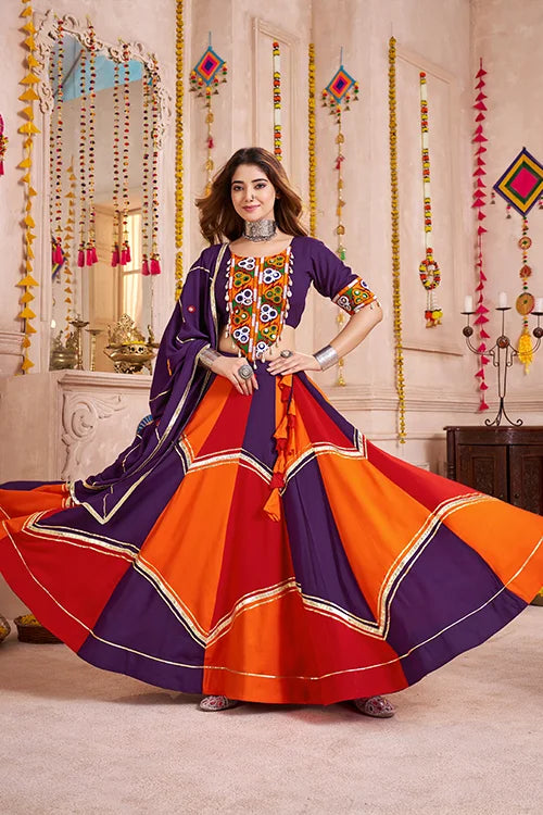 Gorgeous Multi Color Chaniya Choli Speical for Garba