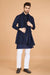Navy Blue Viscose Silk Kurta Set – Stylish & Comfortable