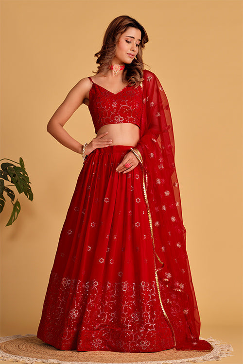 Designer Ethnic Wedding Function Wear Lehenga Choli