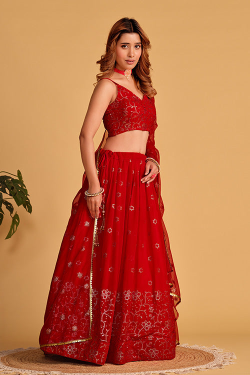 Designer Ethnic Wedding Function Wear Lehenga Choli
