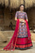 Designer Grey Art Silk Printed Work Lehenga Choli