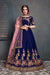 Designer Lehenga Choli New Collection Indian Wear Dark Blue Color