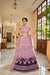 Dusty Pink Sequins Embroidered Lehenga Choli With Thread Work