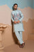 Unique Pista Color Koti Kurta Set for Men’s Style